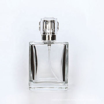 30ml Empty luxurious glass perfume bottle supplier with spray pump and cover